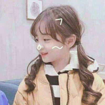 情侣头像孩子萌娃一对 情侣头像个性小孩