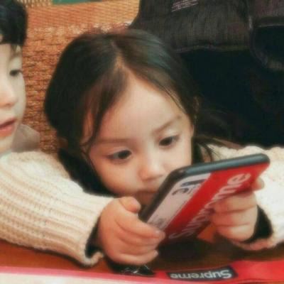 情侣头像孩子萌娃一对 情侣头像个性小孩