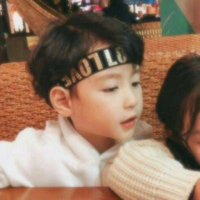 情侣头像孩子萌娃一对 情侣头像个性小孩