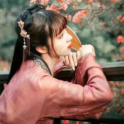 女生头像古风真人汉服下半身 古装汉服女生头像
