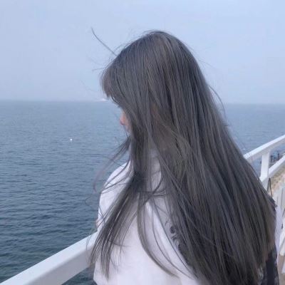 高清蓝色系女生头像 超级好看的蓝色系女生头像