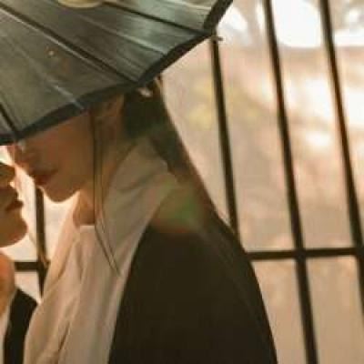 古风情侣头像一左一右 个性 高清情侣头像古风一男一女 一人一半
