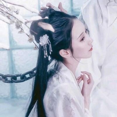 古风情侣头像一左一右 个性 高清情侣头像古风一男一女 一人一半