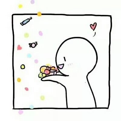 小人图片简笔画个性 情侣 黑白简笔小人头像