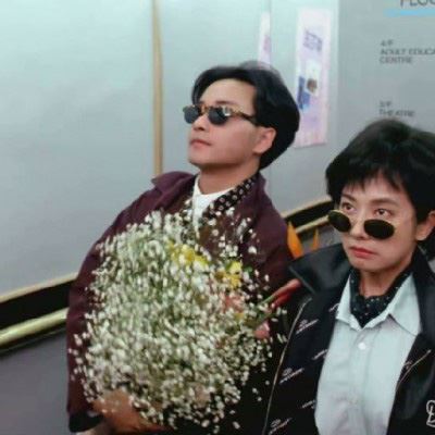 张国荣的情侣头像高清两张 张国荣情头高清一对 情侣