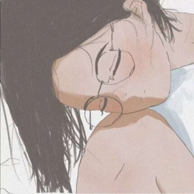 风格女头动漫 卡通头像文艺范女