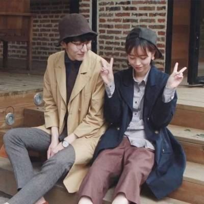 情侣头像双人合照超甜 情头 情侣 双人甜蜜
