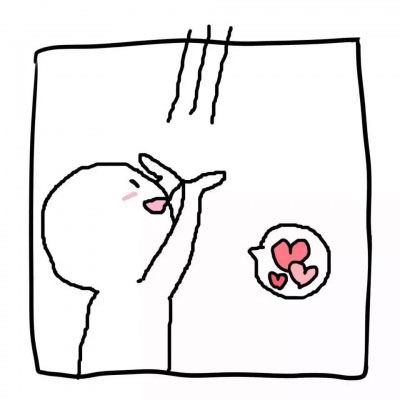 卡通头像黑白简约 情侣 手绘 日系手绘黑白动漫情头