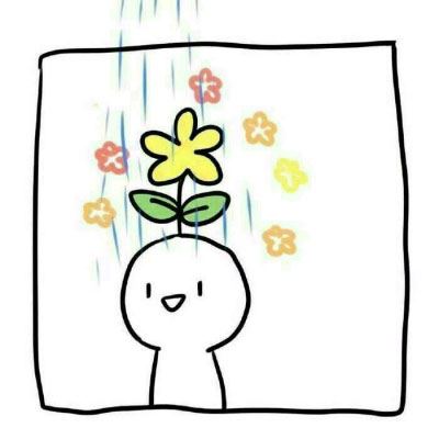 卡通头像黑白简约 情侣 手绘 日系手绘黑白动漫情头