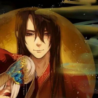 绝美古风情侣头像两张 超好看的情侣头像 双人动漫古风