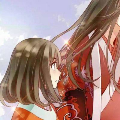 绝美古风情侣头像两张 超好看的情侣头像 双人动漫古风