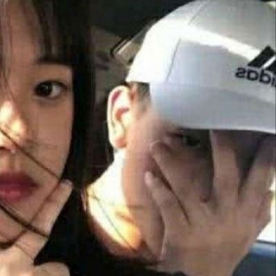 情侣头像真人一人一半2022新款个性 情侣头像一人一半个性 呆萌