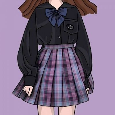 jk制服动漫头像手绘 jk制服动漫头像高清