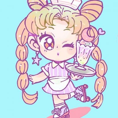 月野兔卡通头像 月野兔头像高清萌图片
