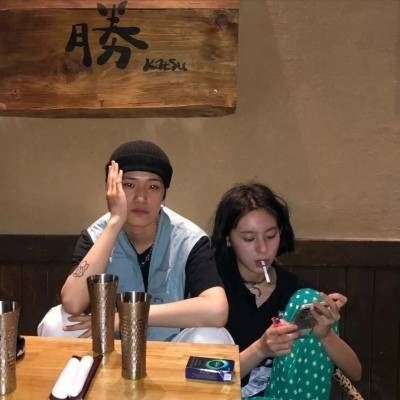 超甜的情头一人一半真人 情头 情侣 真人 个性一人一半