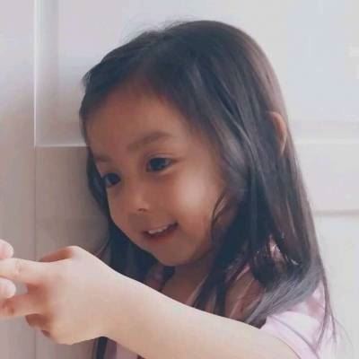 小孩子情侣头像萌萌哒个性一对真人 情侣头像呆萌一对小孩 真人