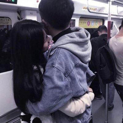 情头 情侣 双人 真人一人一张背影 情头单人一人一张图片背影