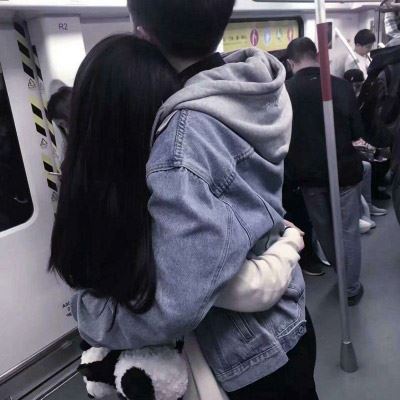情头 情侣 双人 真人一人一张背影 情头单人一人一张图片背影