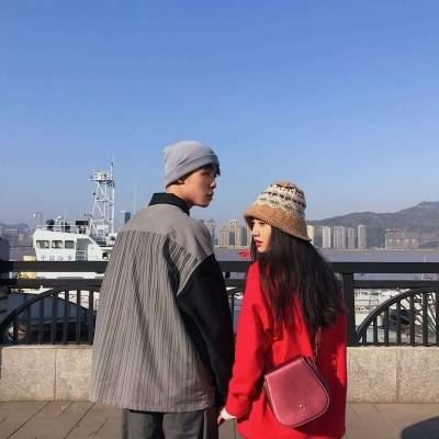 情头 情侣 双人 真人一人一张背影 情头单人一人一张图片背影