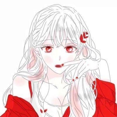 红色的动漫情头 情侣 红色系情侣头像个性