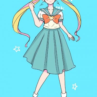 月野兔卡通头像 月野兔头像高清萌图片