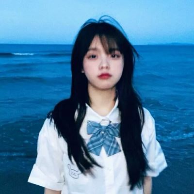 优质女头蓝色系 优质女头蓝色头发