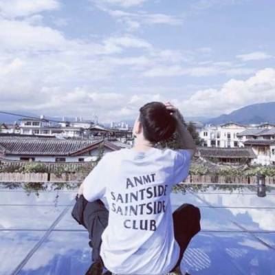 超级好看的情头真人 一人一半 