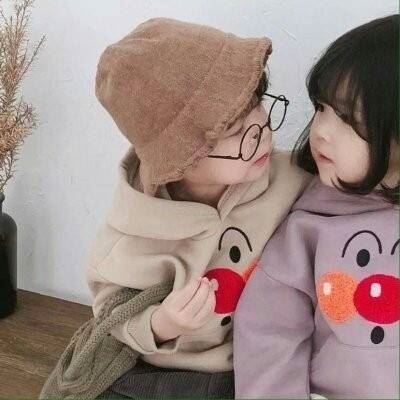 超级好看的情头真人 一人一半 