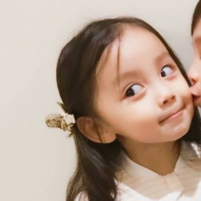 超级好看的情头真人 一人一半 