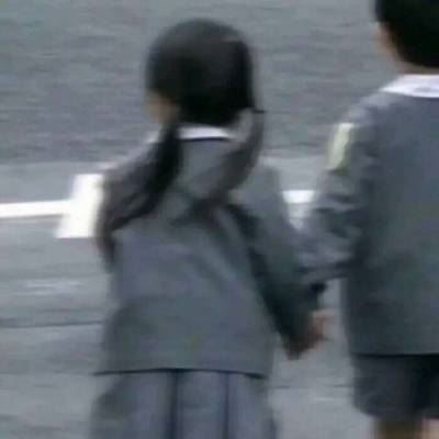 超级好看的情头真人 一人一半 