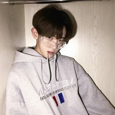 超级好看的情头真人 一人一半 