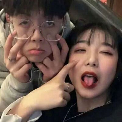 个性到炸裂的一对情侣头像 好看的不易撞双人情侣头像
