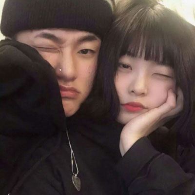 个性到炸裂的一对情侣头像 好看的不易撞双人情侣头像