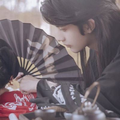 情侣头像古风唯美一对高清图片 一组情侣头像古风