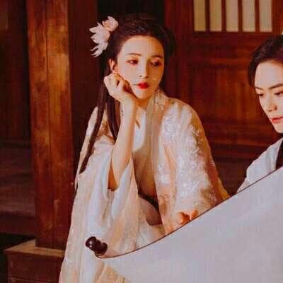 情侣头像古风唯美一对高清图片 一组情侣头像古风