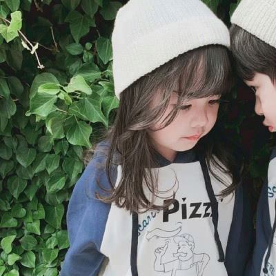 小孩子情侣头像萌萌哒个性一对 情侣小孩子头像超萌一对