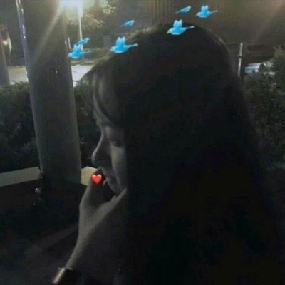 夕阳下的情侣头像 夕阳下的情侣头像一左一右