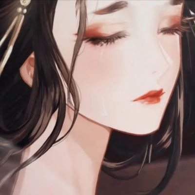 微信头像图片 手绘 古风 复古风手绘头像女