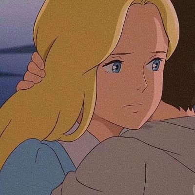 黄头发女孩动漫头像图片 黄头发的动漫人物女生头像