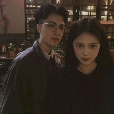抖音情侣头像个性呆萌一对 超火抖音情侣头像一对