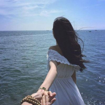 情侣头像背影一男一女一对 情侣背影头像图片一男一女仰望星空