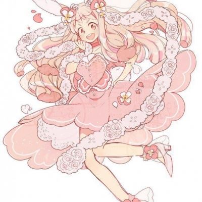 头像图片美女心动漫 好看美女心头像动漫