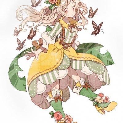 头像图片美女心动漫 好看美女心头像动漫
