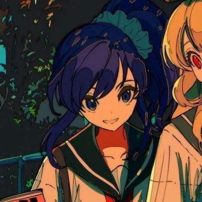 动漫女生闺蜜头像 优质动漫女头个性闺蜜