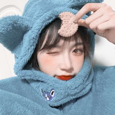 唯美蓝色系女生头像 个性 好看的头像图片小清新 女生 淡蓝色