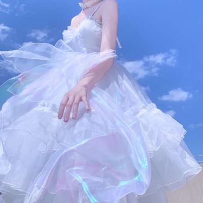 唯美蓝色系女生头像 个性 好看的头像图片小清新 女生 淡蓝色