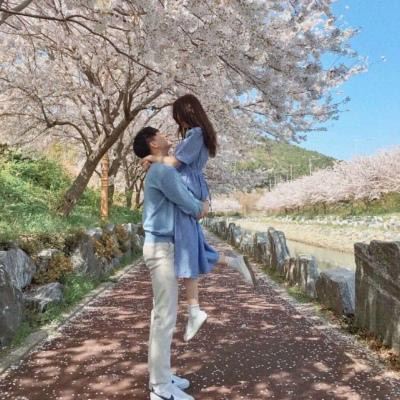 森系情侣头像一左一右 情头清新森系一左一右