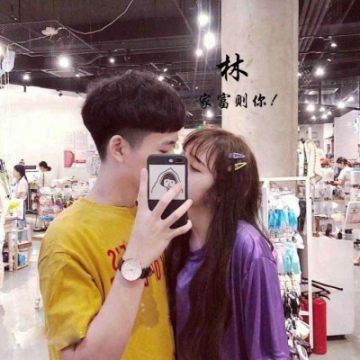 情侣头像双人同框高清 情头 情侣 双人甜蜜
