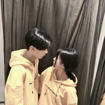 情侣头像两人同框 情侣头像. 男女两张