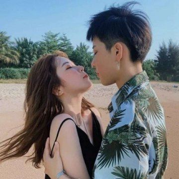 情侣头像两人同框 情侣头像. 男女两张